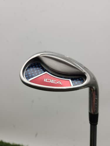 2010 ADAMS IDEA A7 OS SAND WEDGE LADIES GRAFALLOY IDEA 34.5" GOOD