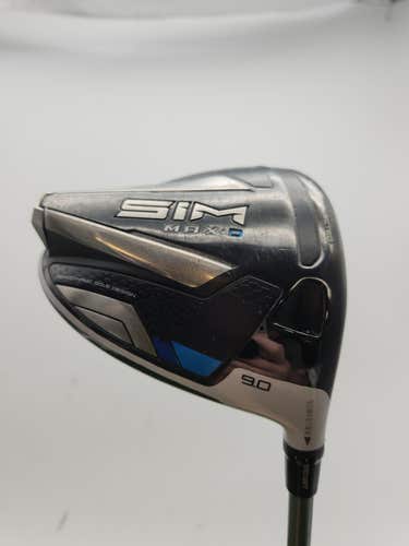 2020 TAYLORMADE SIM MAX D DRIVER 9* REG UST MAMIYA HELIUM 5 GOOD