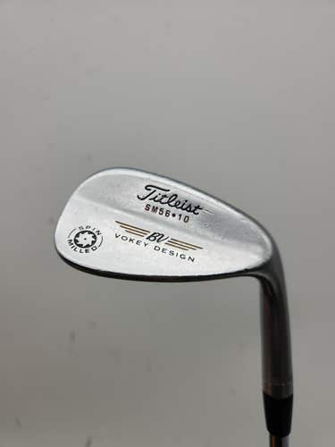 2009 TITLEIST VOKEY SPIN MILLED CHROME WEDGE 56*/10 WEDGEFLEX DYNGOLD 35" FAIR
