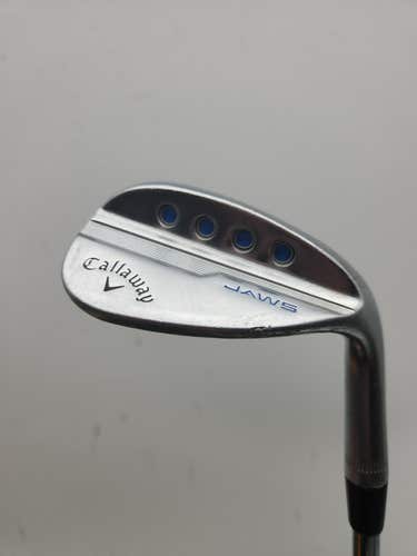 2019 CALLAWAY JAWS MD5 PLATINUM CHROME WEDGE 58*/12W STIFF DYNGOLD 34.75" GOOD