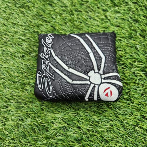 TAYLORMADE BLACK SPIDER MALLET HEADCOVER VERYGOOD