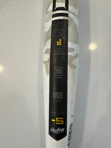 2025 Rawlings Icon Composite USSSA Certified Bat (-5) 27 oz 32" (Used)
