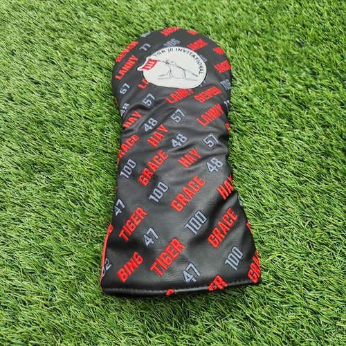 TGR JR INVITATIONAL DRIVER HEADCOVER VERYGOOD