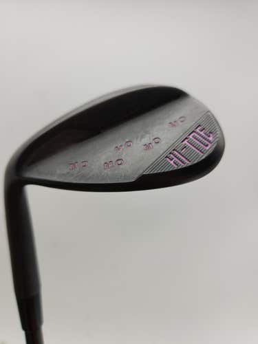 LEFTY TAYLORMADE MILLED GRIND HITOE 4 WEDGE WEDGE 60*/10ATS STIFF DYNGOLD 34.5"