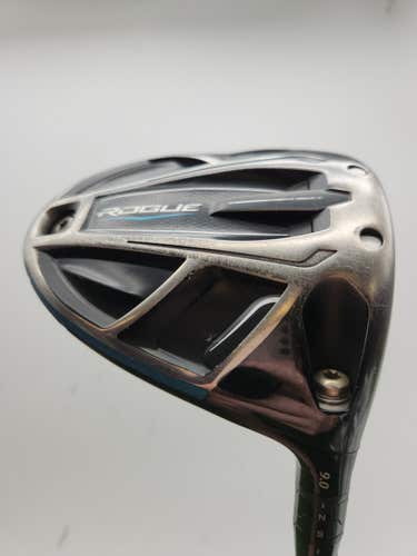 2018 CALLAWAY ROGUE DRIVER 9* XSTIFF PROJECTX HZRDUS YELLOW 63G GOOD