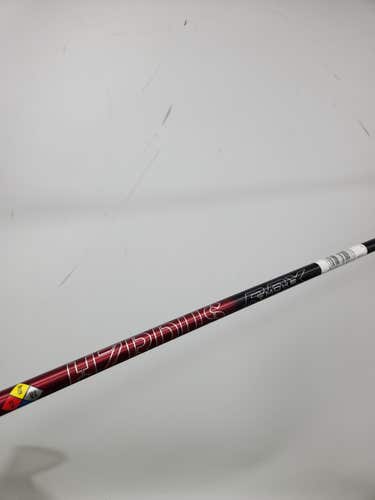 PROJECT X HZRDUS SMOKE RED RDX DRIVER SHAFT STIFF 60G SRIXON TIP 44" VERYGOOD