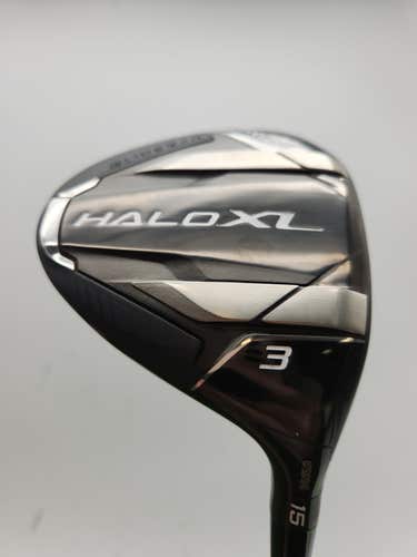 2024 CLEVELAND HALO XL 3 WOOD 15* REG MITSU TENSEI BLUE AV 55 +HC DEMO