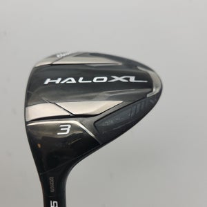 LEFTY 2024 CLEVELAND HALO XL 3 WOOD 15* REG TENSEI AV BLUE VERYGOOD