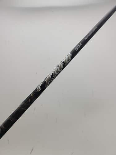 MITSUBISHI KAI'LI DARK WAVES WHITE DRIVER SHAFT STIFF 60G TM 44" VERYGOOD