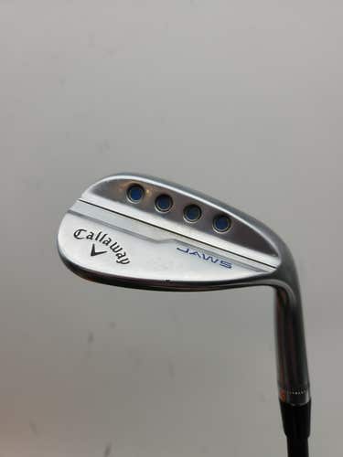 2019 CALLAWAY JAWS MD5 PLATINUM CHROME WEDGE 58*/10S STIFF PROJX 35" FAIR