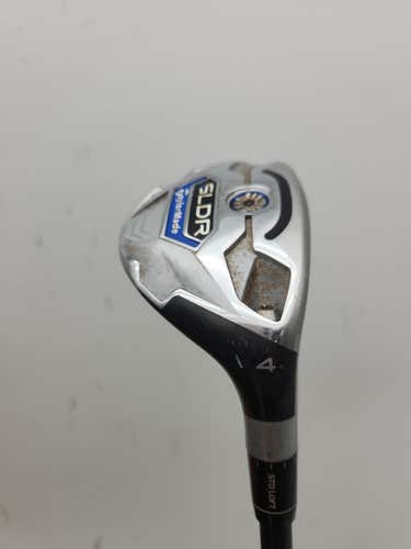 2014 TAYLORMADE SLDR 4 HYBRID 21* REG FUJI SPEEDER 82H GOOD