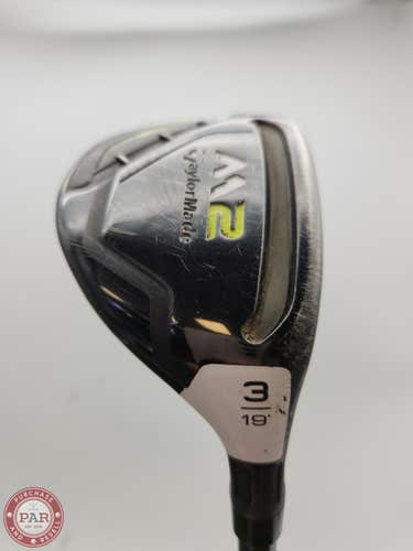 2017 TAYLORMADE M2 3 HYBRID 19* STIFF REAX 75 FAIR