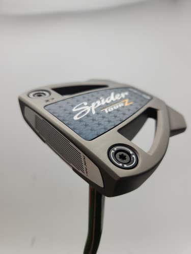 LEFTY 2023 TAYLORMADE SPIDER TOUR Z DOUBLE BEND PUTTER KBS 35" +HC VERYGOOD