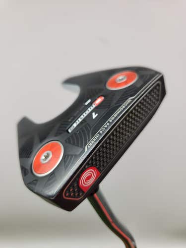 2017 ODYSSEY O WORKS BLACK 7 PUTTER ODYSSEY SHAFT 32" +HC FAIR