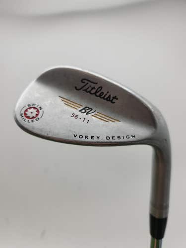 2009 TITLEIST VOKEY SPIN MILLED CHROME WEDGE 56*/11 WEDGEFLEX VOKEY 35" FAIR