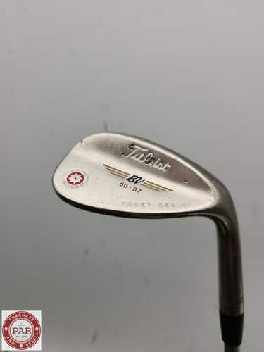2009 TITLEIST VOKEY SPIN MILLED CHROME WEDGE 60*/07 WEDGEFLEX VOKEY 35" FAIR