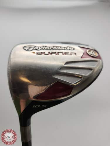 LEFTY 2007 TAYLORMADE BURNER DRIVER 10.5* REG FUJI REAX GOOD