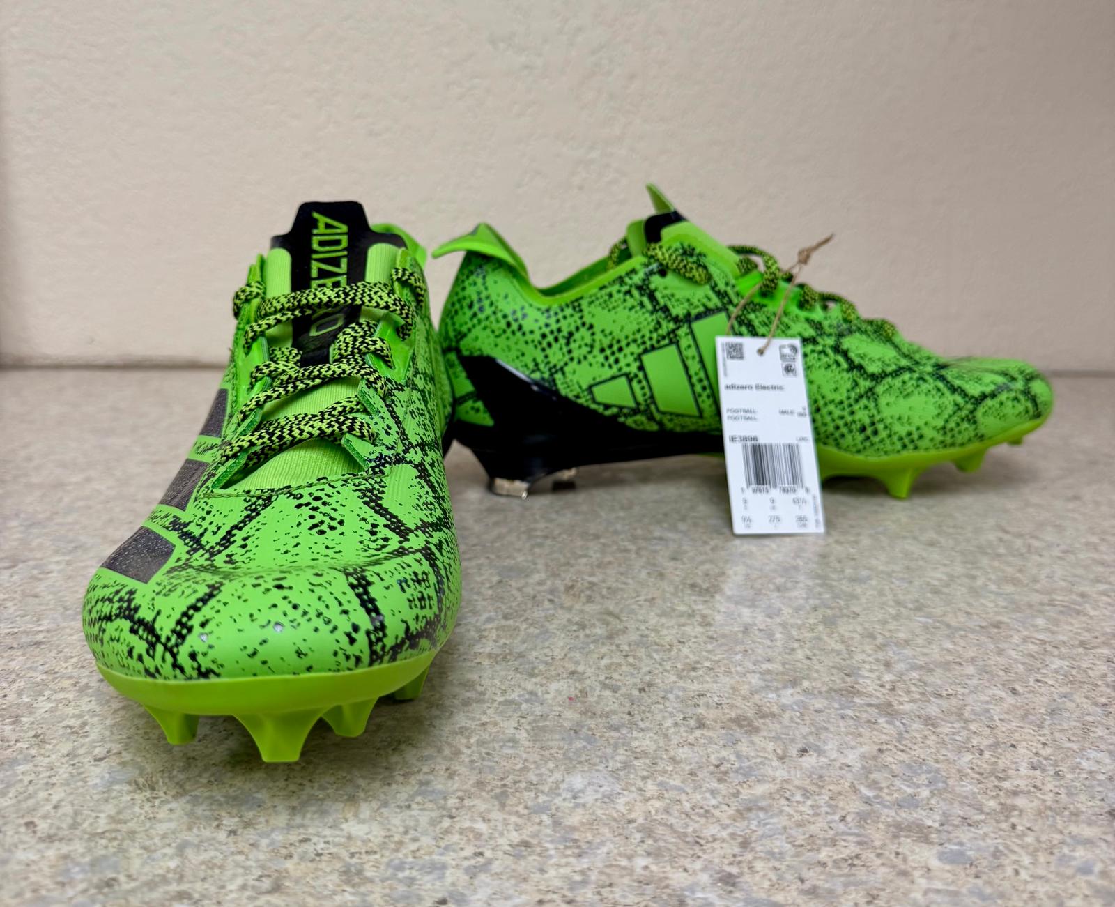 football cleats green
