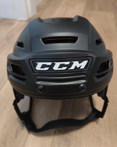 Matte black CCM Tacks 710 Helmet Medium