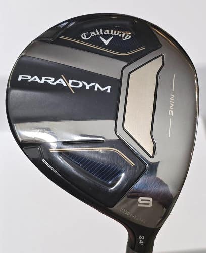 EXCELLENT! RARE! LADIES Callaway Paradym 9 Wood / Women's Flex