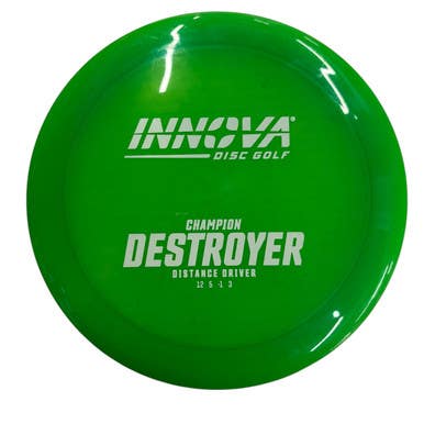 Used Innova CHAMPION DESTROYER Disc Golf Driver Kelly green 11406-S000109595