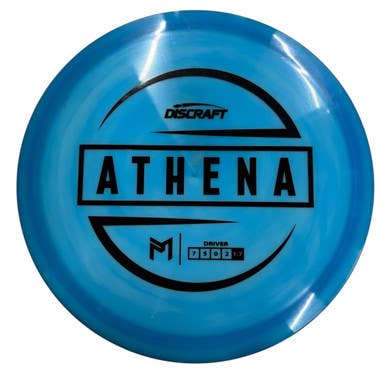 Used Discraft ATHENA Disc Golf Driver Turquoise 11406-S000109604