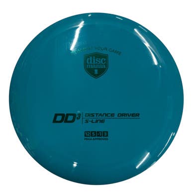 Used Discmania DD3 S-LINE Disc Golf Driver Teal 11406-S000109606