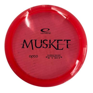 Used Latitude 64 MUSKET OPTO Disc Golf Driver Red 11406-S000109612