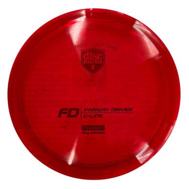 Used Discmania FD C-LINE Disc Golf Driver Red 11406-S000109626