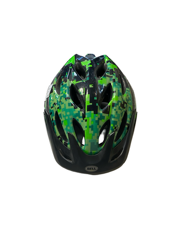 Used USA GREEN HELMET Bike Helmet Green SM 11706-S000371981