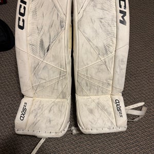28" CCM Axis 2.5 Goalie Leg Pads (Used)