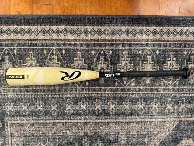 2025 Rawlings Icon Composite USABat Certified Bat (-10) 17 oz 27" (Used)