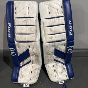 31" Warrior Ritual GT2 Goalie Leg Pads (Used)