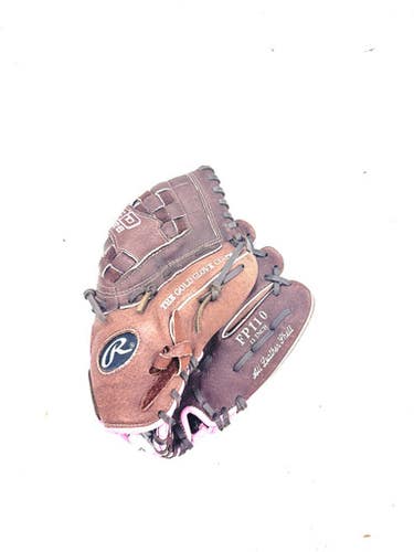 Used Rawlings FASTPITCH BB/SB Glove RH Throw Brown 11" 11860-S000305056