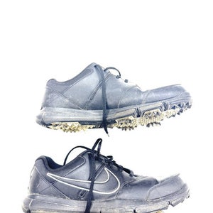 Used Nike Mens Golf Shoes Black Senior 9.5 11860-S000305048