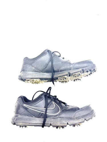 Used Nike Mens Golf Shoes Black Senior 9.5 11860-S000305048