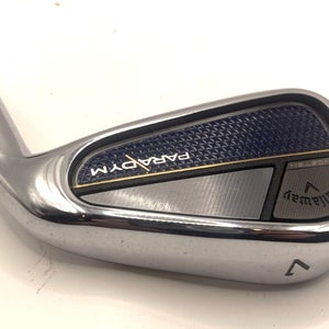 Callaway Paradym 7 Iron Project X HZRDUS 5.5 Regular Graphite Shaft MINT