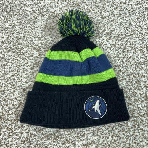 Minnesota Timberwolves Hat Beanie Mens One Size Blue Green NBA Basketball '47