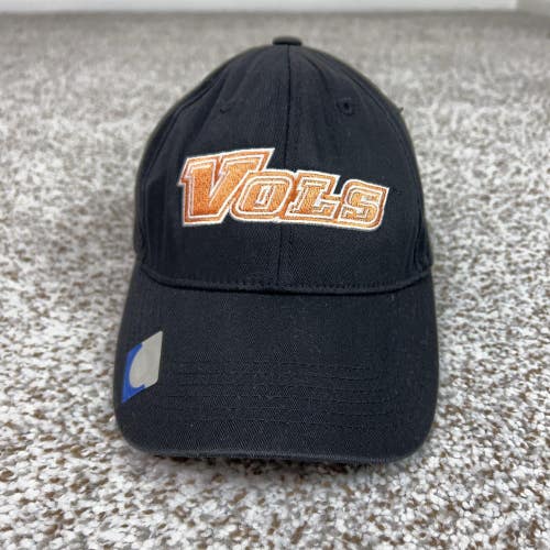 Tennessee Volunteers Hat Cap Strap Back One Size Black NCAA Football College