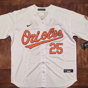 Baltimore Orioles Pete Alonso White Jersey Adult XL NWT