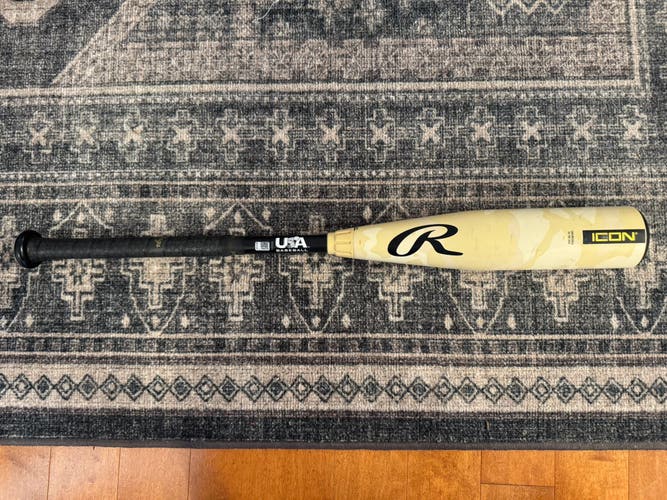 2025 Rawlings Icon Composite USABat Certified Bat (-10) 17 oz 27" (Used)
