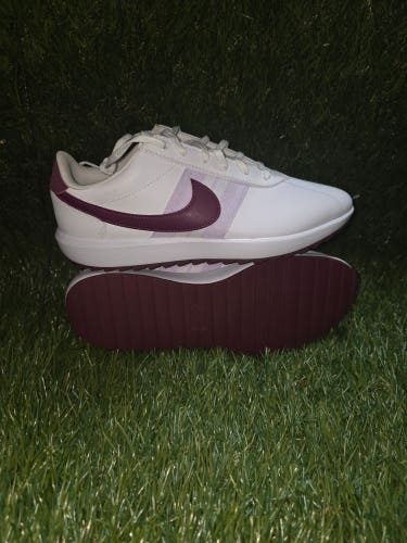 Nike Women's Cortez G spikeless golf shoes.  Size 8.5 W.