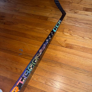 Senior CCM JetSpeed FT7 Pro Left Hand Hockey Stick P28M 55 Flex Pro Stock (Used)