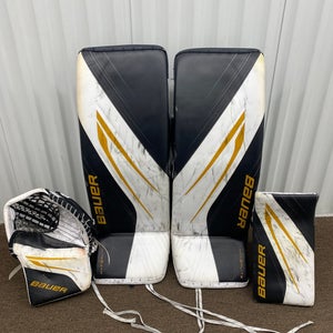 34" Bauer Hyperlite 2 Regular Goalie Full Set Pro Stock