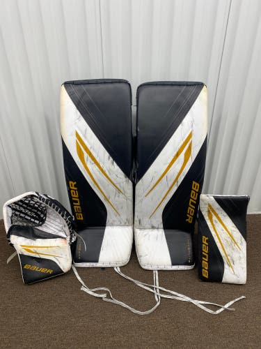 34" Bauer Hyperlite 2 Regular Goalie Full Set Pro Stock