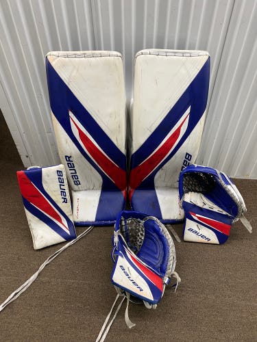 34" Bauer Supreme Shadow Regular Goalie Full Set Pro Stock (Used)