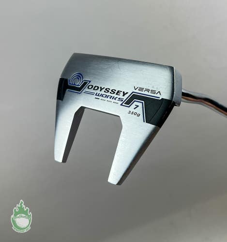 Used Right Handed Odyssey Works Versa 7 34" Putter Steel Golf Club
