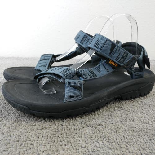 Teva Hurricane XLT2 Cross Strap Shoes Mens Size 9 Hiking Sandals Blue Black