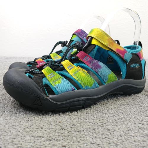 Keen Newport H2 Shoes Girls Size 5 Closed Toe Sandals Washable Rainbow Tie Dye