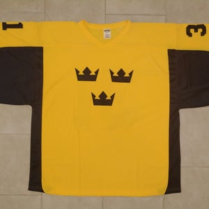 H7100G Sweden Style Hockey Goalie Jersey 4XL - Numbered-New